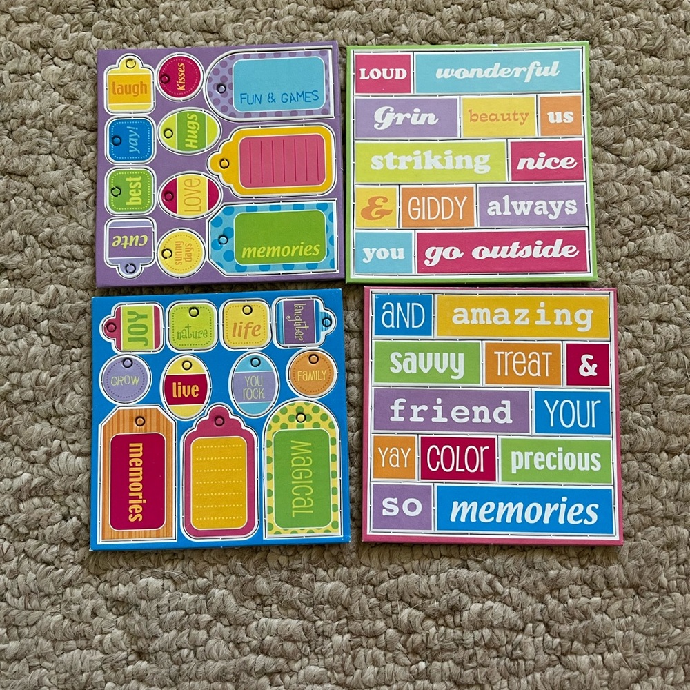 Colorful Party Label Stickers - Picture 3 of 5